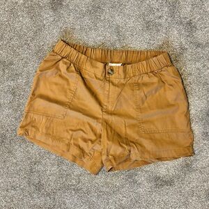 Under Belly Low-Rise Maternity Twill Shorts - Isabel Maternity